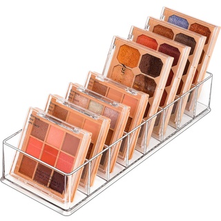 JessLab Schubladen Organizer, 8-Fach Acryl Make-up Organizer Kosmetik Aufbewahrung Schmuck Display für Schreibtisch Kleiderschrank Badezimmer Waschtisch Arbeitsplatte Transparent