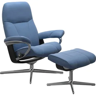 Stressless Stressless® »Consul« mit Cross Base, Größe S, M & L, Holzakzent Schwarz