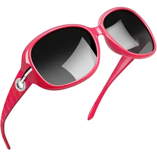 Joopin Elegante Große Sonnenbrille Damen Polarisiert XL Übergroße Brille