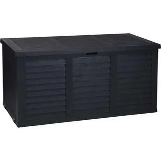 ProGarden Gartenbox mit Rollen 300 L Dunkelgrau - Grau