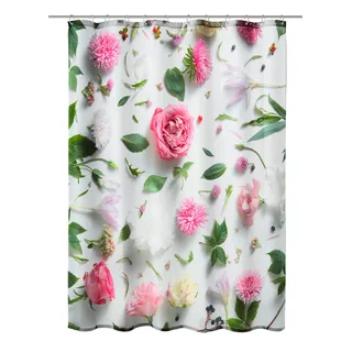 KLEINE WOLKE Duschvorhang Rosalie 180 x 200 cm mehrfarbig