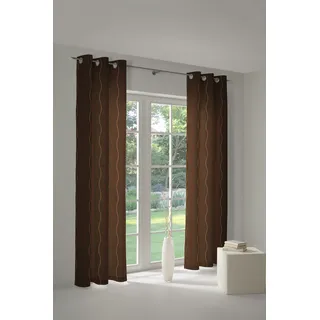 Wirth Vorhang »Sepino« Ösen 1 Stk. tlg., orange