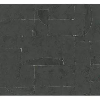 Marburg Vliestapete Papis Loveday Grafisch Schwarz FSC®