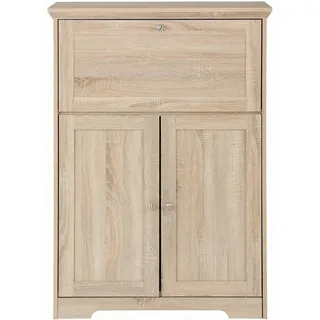 Livetastic Sekretär , Eichefarben , Holzwerkstoff , Holzoptik , 81x116x39 cm , Stauraum , Büromöbel, Schreibtische, Sekretäre