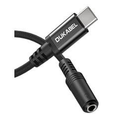 DuKabel USB C auf 3.5mm Klinke USB C Aux Adapter zu Kopfhörer Jack Audio Adapter für Samsung Galaxy Note20 S21 Ultra Note10 A80 Huawei P40/P30 Pro/P20, Google Pixel 4XL, OnePlus 7, Xiaomi