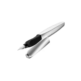 Pelikan Twist Patronenfüller silber M (mittel)