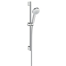 Hansgrohe MyClub Vario 4 Jets White Water Saving Brausestangen-Set Weiß/Chrom 26757400