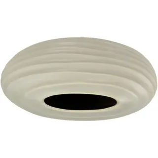 I.GE.A. Dekovase »Keramik-Vase« 2er Set Kleine Vase Weiß Modern Keramik Tisch Küche Büro Pampasgras, beige