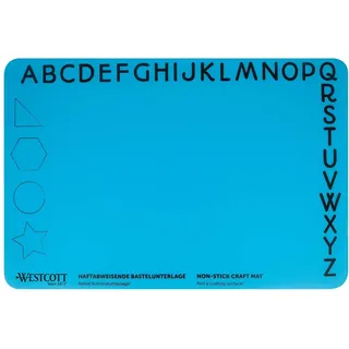 Westcott Bastelunterlage 30,4 x 45,4cm Blau