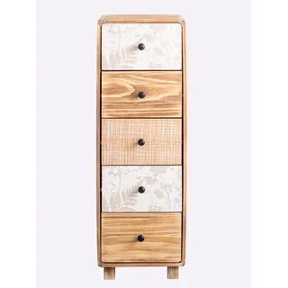 Kommode HEINE HOME, rosa (natur, altrosé), B:30cm H:90cm T:30cm, MDF, Sideboards, Kommode