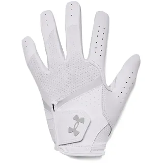 Under Armour Women's UA IsoChill Golf Glove white - halo gray (100-014) L Left