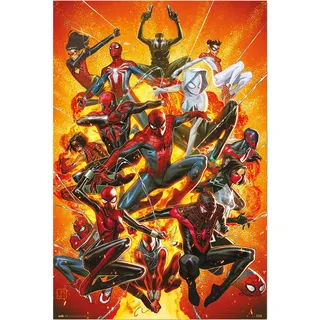 Grupo Erik Poster Marvel Spider-Man - Spider-Geddon 1 Wanddeko 61 x 91,5 cm