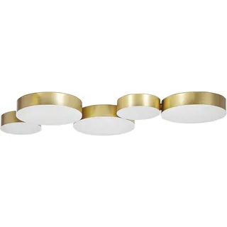 Beliani Luga 5 Schirme 54 cm gold Metall