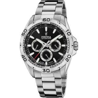 Festina Multifunktionsuhr F20623/4 Stahl 44,7 mm