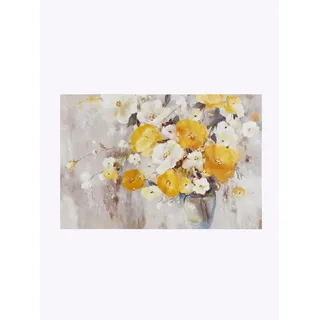 Bild HEINE HOME, gelb (farbe bild(er): gelb, natur), B:120cm H:80cm T:3,5cm, Bilder, Bild