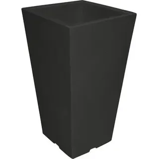 01 Keine Eigenmarke/no brand Pflanzvase Caprit 27 cm anthrazit