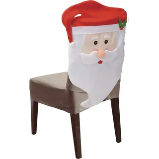 Stuhlhusse aus Filz Santa 45x73cm - Weiß