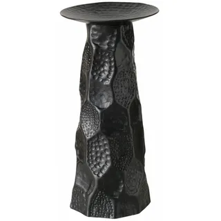 Boltze Home Kerzenständer Tayo 31 cm , Schwarz , Metall , 15x31x15 cm , Dekoration, Kerzen & Kerzenhalter, Teelichthalter