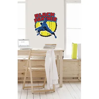 KOMAR Deko-Sticker Black Panther Classic 50 x 70 cm gerollt