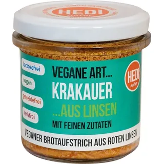 Vegane Art - Krakauer aus Linsen 140g 6er Pack