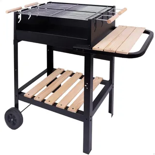 Aktive Holzkohlegrill schwarz