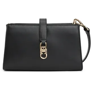 Tommy Hilfiger TH LIBRE MINI CROSSOVER Umhängetasche Kunstleder Black