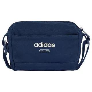 adidas Canvas Crossbody Bag - Umhängetasche 18 cm (night indigo/ivory) - Blau