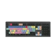 Logickeyboard LKB-PPROCC-A2M-FR Tastatur USB AZERTY Französisch Schwarz (FR, Kabelgebunden), Tastatur, Schwarz