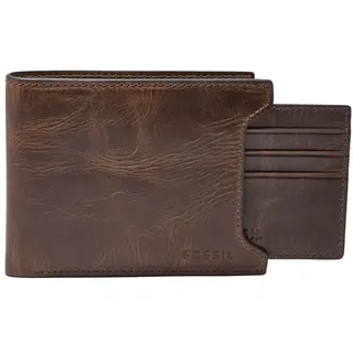 Fossil Derrick Geldbörse Herren dark brown
