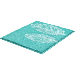 GRUND Badteppich Duetto Türkis 65 x 55 cm