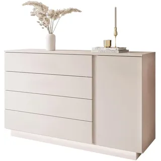 lookway Kommode Lina 138 x 84 x 40 cm Beige