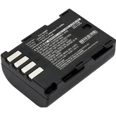 CoreParts Camera Battery for Panasonic, Kamera Stromversorgung, Schwarz