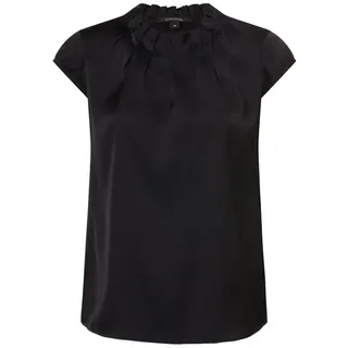 Comma, Satinbluse blau 44