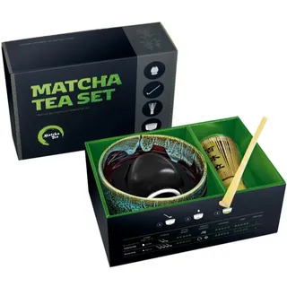 Matcha Tea Matcha Set Profi Kaoru Geschenkset zur Zubereitung von Getränken