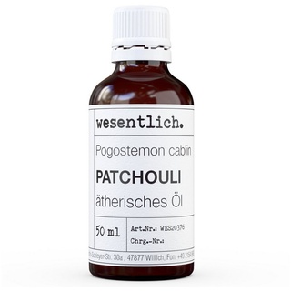 wesentlich. Patchouli - ätherisches Öl von wesentlich. 50 ml