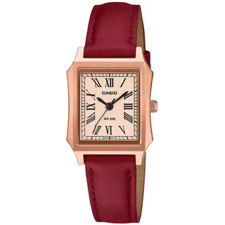 casio timeless collection Timeless Collection Quarzuhr Leder 36 mm
