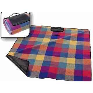 Happy People Picknickdecke Mehrfarbig 175 x 135 cm