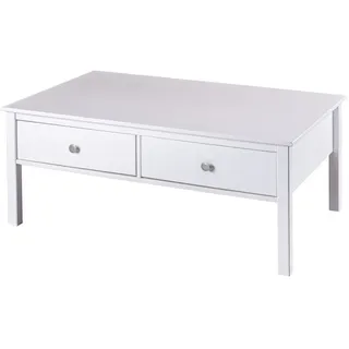 Interlink Couchtisch Weiß Kiefer 110 x 47 x 70 cm