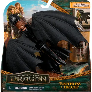 Spin Master Dragons Movie - Viking & Dragon - Ohnezahn & Hicks 8 cm