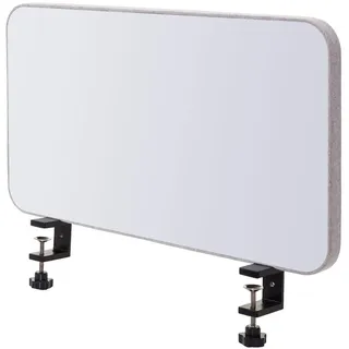 MCW Tisch-Whiteboard 35 x 60 x 3 cm Grau/Weiß