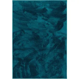 Snapstyle Hochflorteppich 200 x 300 cm Blau/Türkis/Petrol