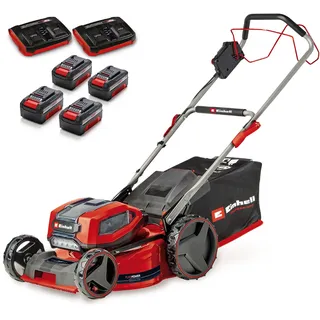 Einhell GP-CM 36/47 S Li BL inkl. 4 x 4,0 Ah Akku + 2 Twincharger