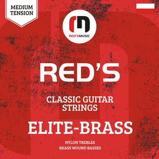 Reds Music Saiten für die Klassikgitarre Elite-Brass