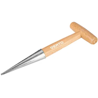 VERTO Pflanzholz – Setzholz Samen-Dibber, Bulb Dibber, Tragbare Hand-Pflanzen-Zwiebel-Sämaschine