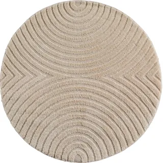 Ayyildiz ART 1122 Kurzflorteppich 80 x 80 cm Beige