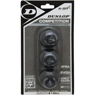 Dunlop COMPETITION 3-pack Squash Ball