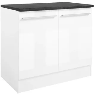 P & B Spülenschrank Jazz 100 x 60 x 90 cm Weiß