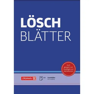 Brunnen 1041550 Löschblattblock (A5, 10 Blatt) weiß