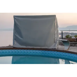 Skye Decor, Lyon - Sia 2400, Plane, Grau, 100 % PVC, 202 x 130 x 190 cm - Grau