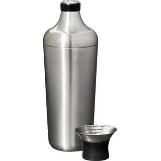 Oxo Cocktail Shaker einwandig grau Edelstahl B: 8,8 cm H: 9,5 cm